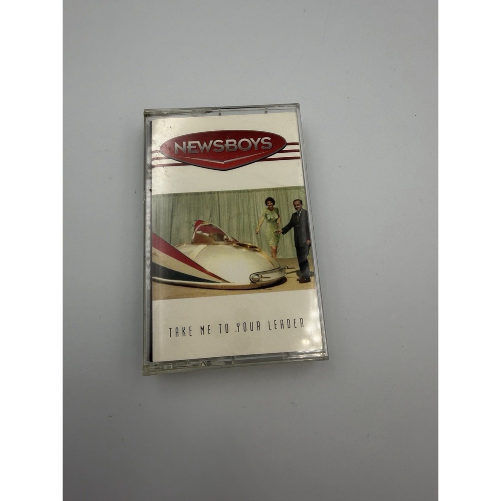 Newsboys "Take Me To Your Leader" 1996 STAR SONG CASSETTE